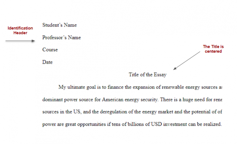 college essay style tips